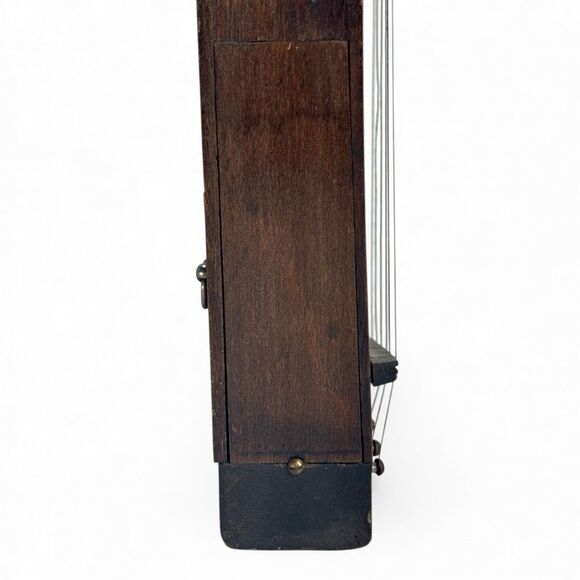 Antique 1930’s Ward Stilson Mahogany 9584 Automatic Harp Music Box Working - Picture 9 of 17